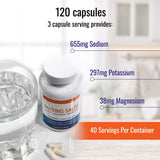 Gros plan sur les comprimés Nutri-Align Fasting Salts.