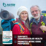 NUTRI POTENTIA L-Citrulline Malate 2:1, poudre sans gluten, convient à divers régimes