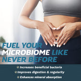 Nutri-Spec Immun Power; étiquette claire montrant probiotiques et prébiotiques.
