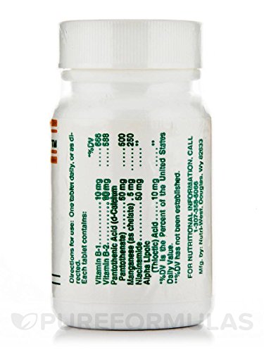 Nutri-West C.A.C. Factor-S blister tablettes, conditionnement sécurisé