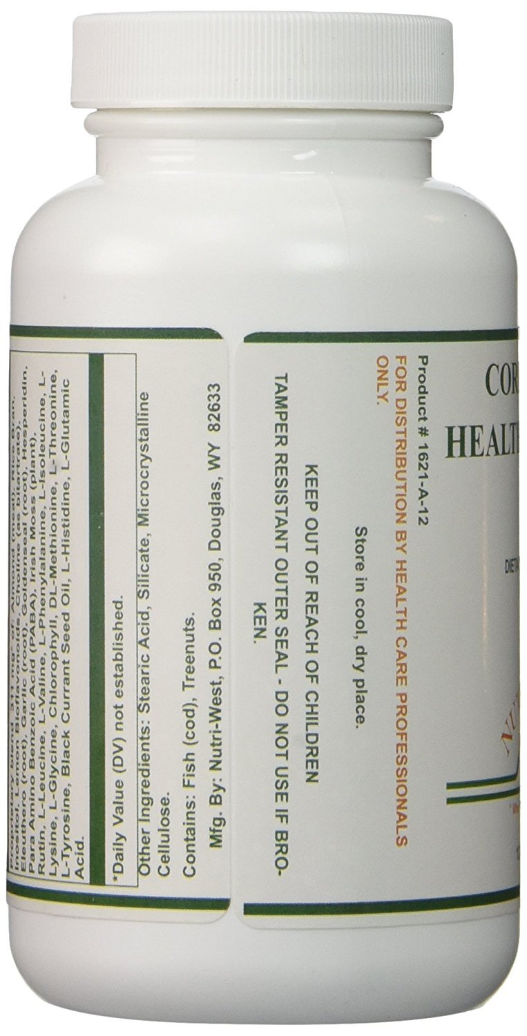 Nutri-West Core Level Health Reserve – vue des comprimés, dosage pratique