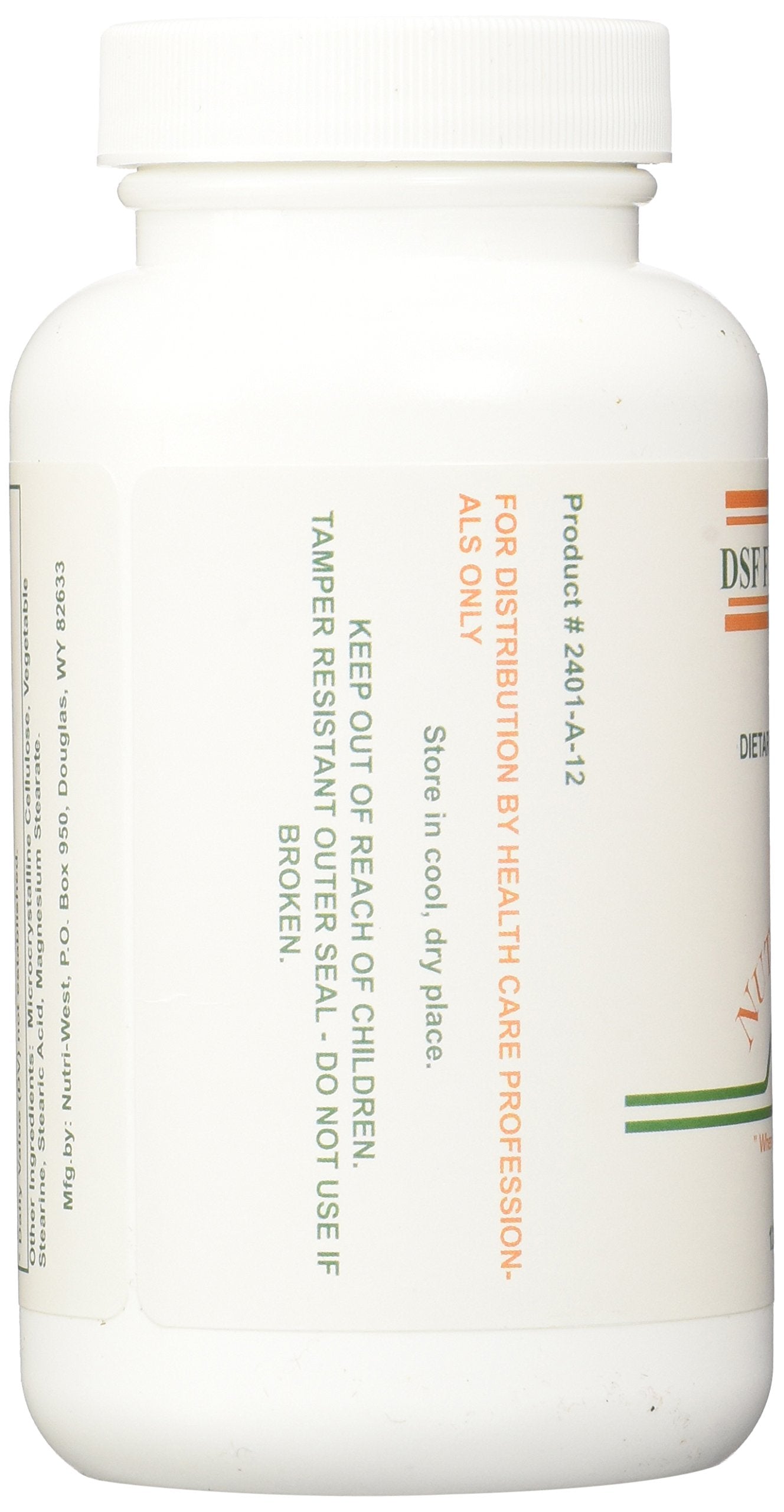 Bouteille Nutri-West DSF Formule, format pratique à emporter.