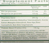 Nutri-West Total Probiotics 120 - gélules: probiotiques faciles à consommer.