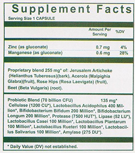 Emballage Nutri-West Total Probiotics clairement identifiable et prêt à être acheté.
