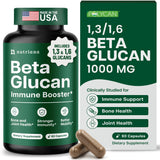 Nutriana Beta Glucane - bouteille 1000 mg, soutien immunitaire potentiel au quotidien.