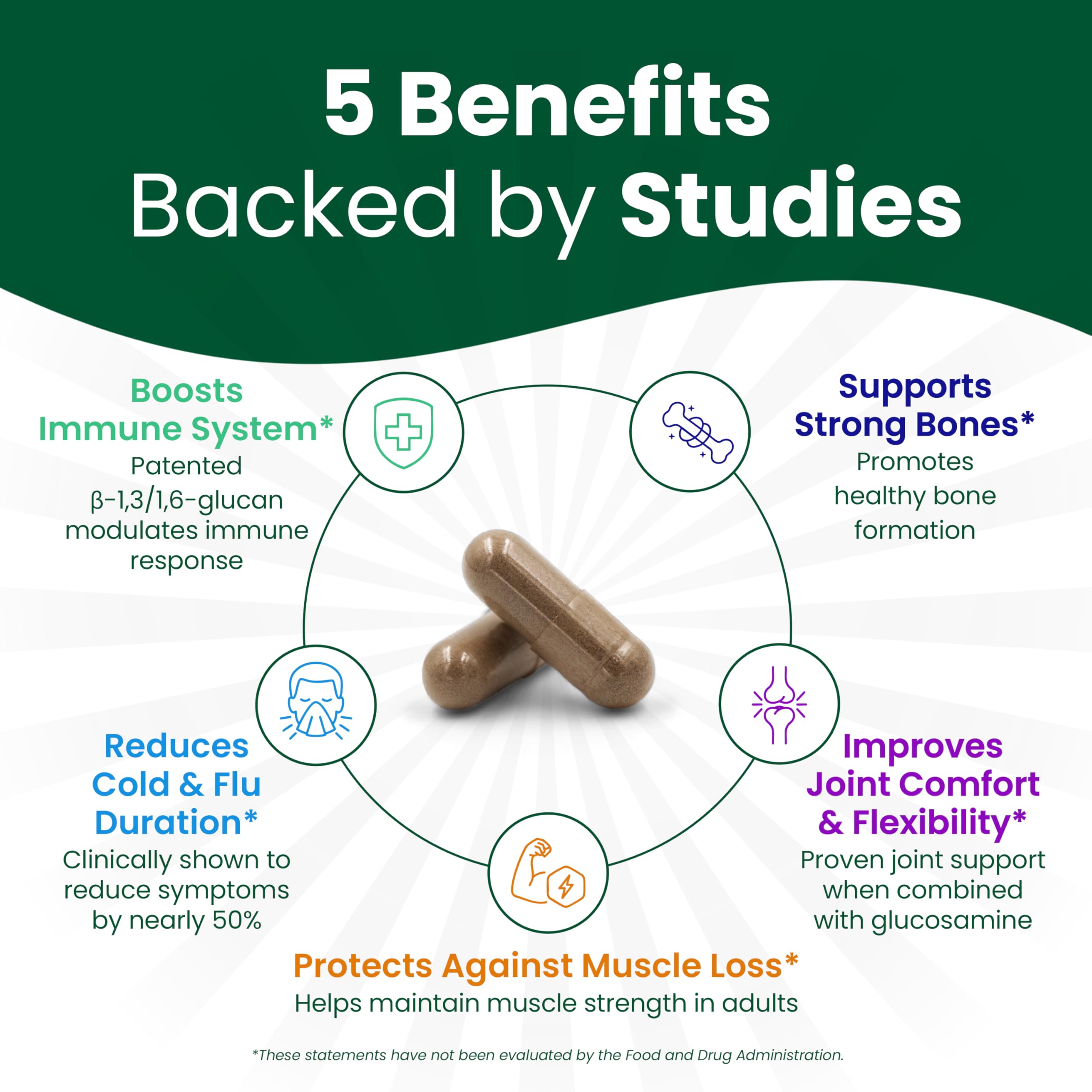 Capsules vegan Nutriana Beta Glucane, prise pratique pour le bien-être.