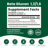 Liste des ingrédients Nutriana Beta Glucane, informations claires.