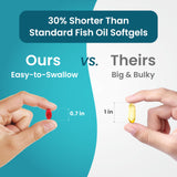 Nutriana Formule avancée Omega-3 EPA et DHA pour absorption efficace.