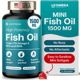 Nutriana Mini Gélules Huile Poisson sans odeur, facilité d’utilisation au quotidien.
