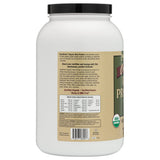NutriBiotic protéine riz bio doseur poudre, dosage facile pour chaque portion.