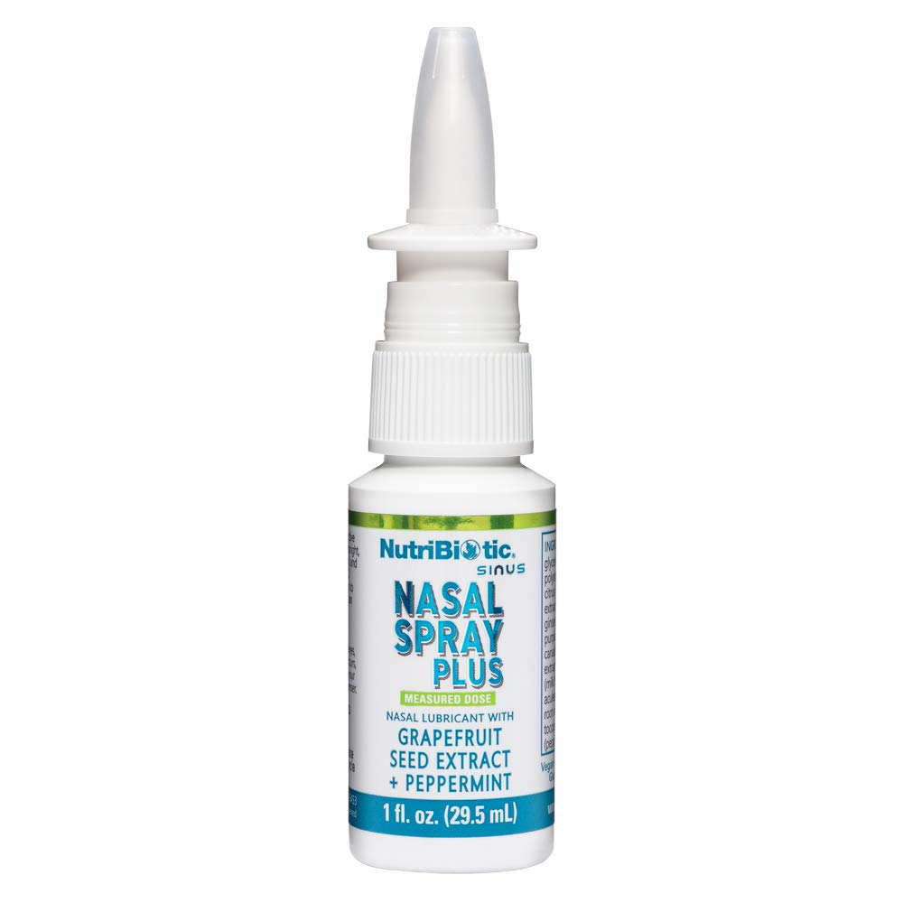 NutriBiotic Nasal Spray Plus, doseur clair pour un dosage précis