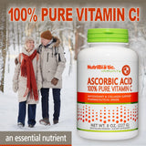NutriBiotic poudre ascróbique préparation matinale rapide pour démarrer la journée