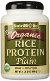 NutriBiotic protéine riz sans chimie, sans pesticides ni OGM.