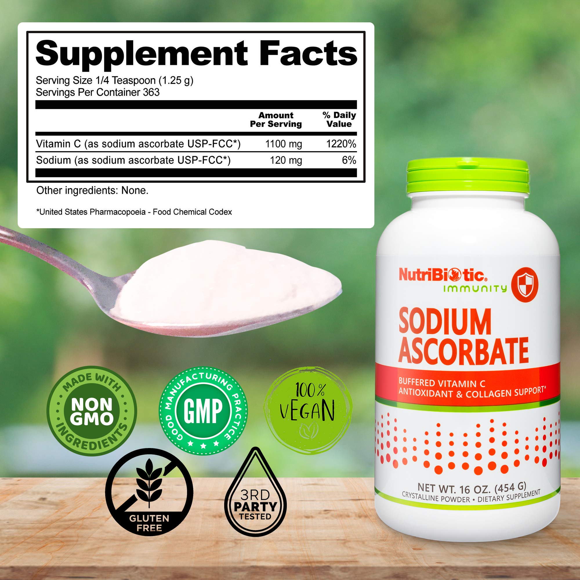 Poudre NutriBiotic sans gluten et sans OGM — qualité fiable.