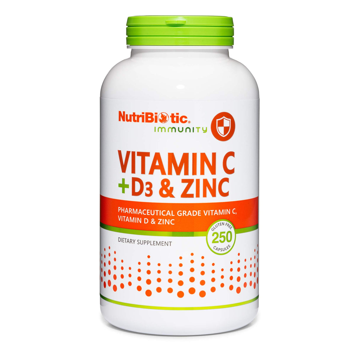 NutriBiotic Vitamine C D3 Zinc – Bouteille prête pour soutenir l'immunité