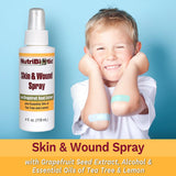 NutriBiotic Spray, arôme arbre à thé et citron rafraîchissant.