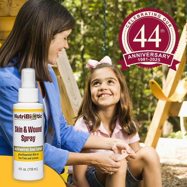 NutriBiotic Spray peau et irritations mineures, utilisation pratique.