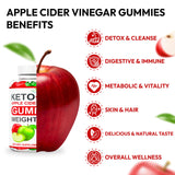 Ingrédients Nutribolidos Keto ACV: vinaigre de cidre et gingembre pour un parfum fruité