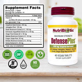 NutriBiotic DefensePlus, racine de gingembre utilisée dans la formulation.