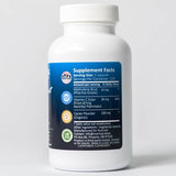 Capsules Nutricel bleu méthylène, étiquette: informations claires et vérifiables.