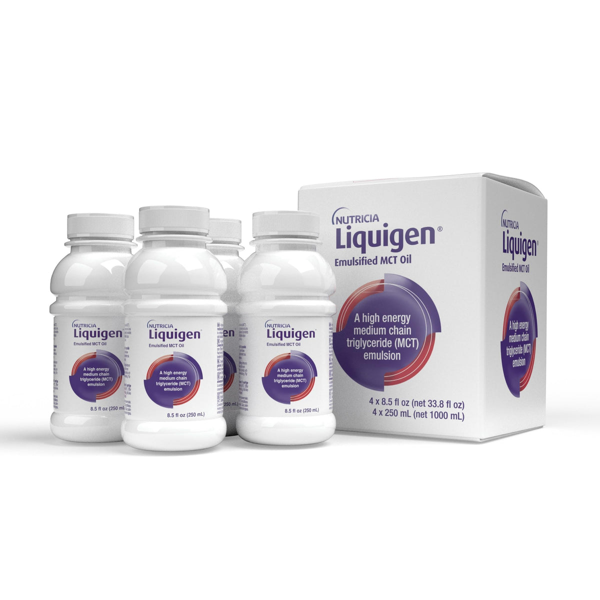 Nutricia Liquigen: bouteille émulsifiée MCT prête à ajouter dans les boissons
