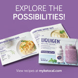Liquigen Nutricia étiquette claire facilitant l'identification et le dosage en cuisine