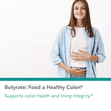 NutriCology ButyrAid – capsules végétariennes, libération retardée pour la muqueuse