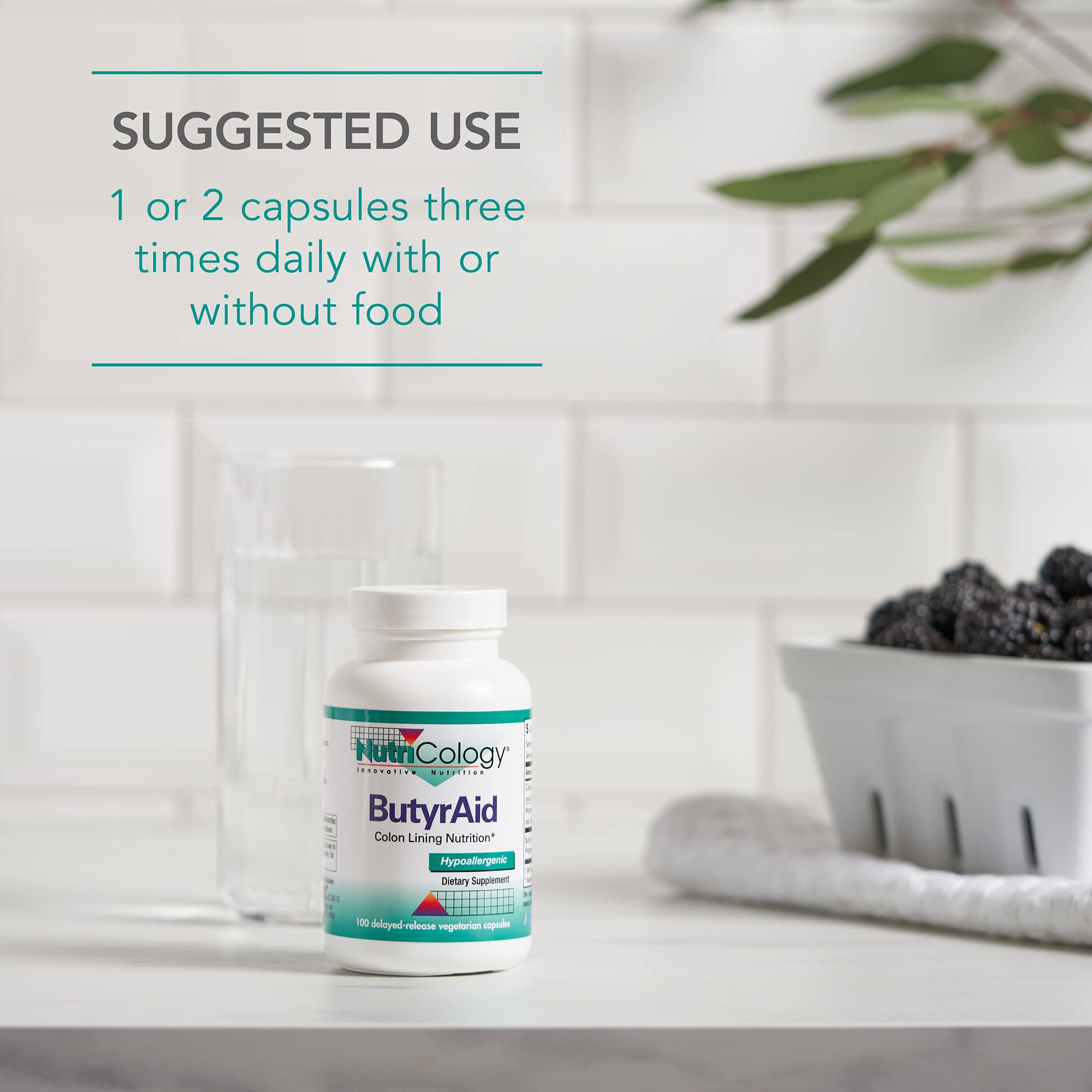 NutriCology ButyrAid – utilisation quotidienne pour le soutien digestif