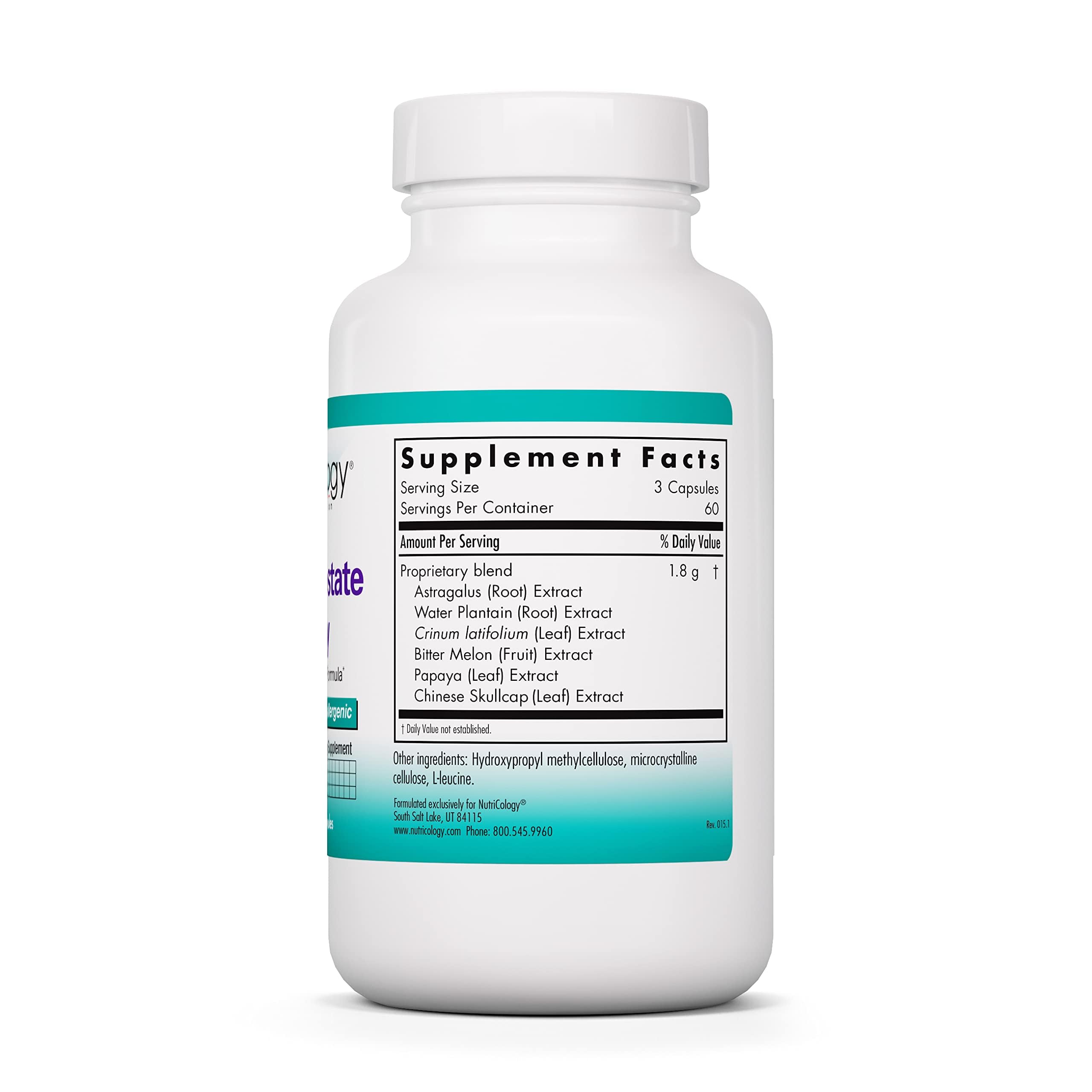 Nutricology capsules végétariennes soutien prostate et ovaire pour hommes et femmes