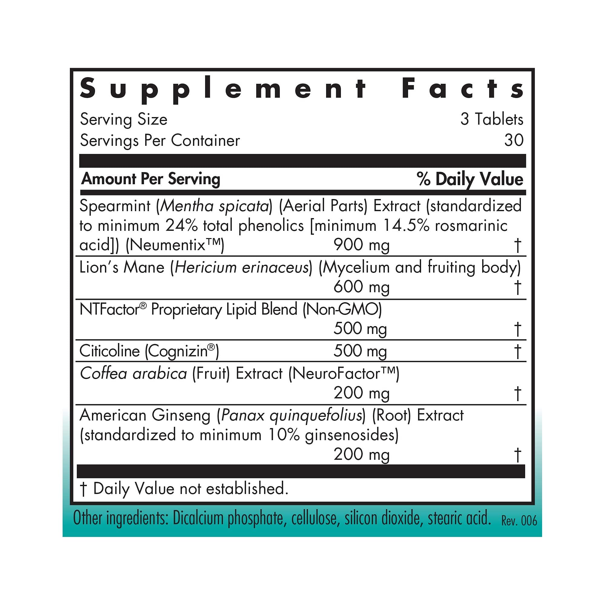 Nutricology Cognibrain – capsules: prise simple pour concentration et mémoire.