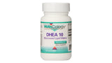 Nutricology DHEA 10 mg, comprimés libération prolongée, diffusion soutenue.