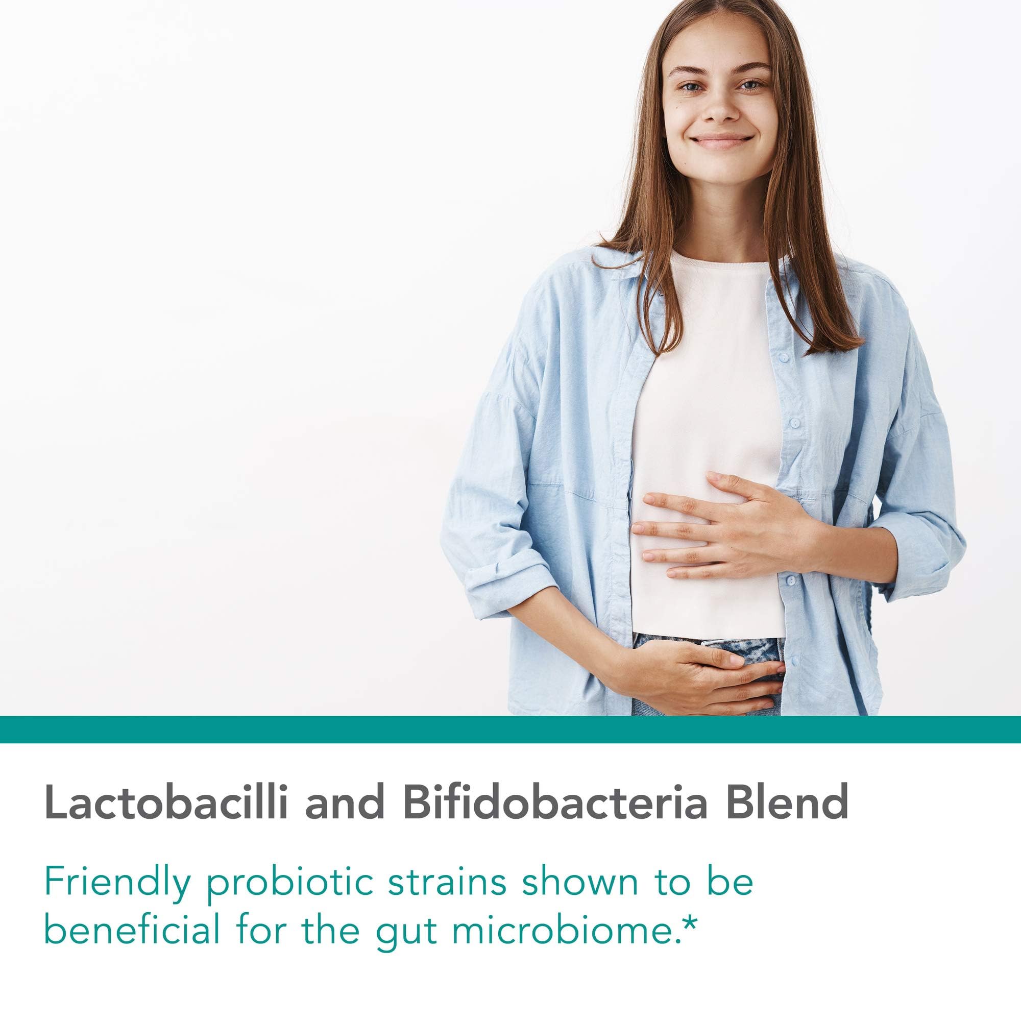 Nutricology Gastro Flora, gros plan sur les capsules probiotiques.