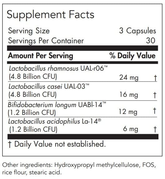 Nutricology Gastro Flora – étiquette produit, assurance qualité et traçabilité.