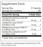 Nutricology Gastro Flora – étiquette produit, assurance qualité et traçabilité.