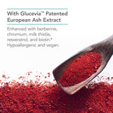Gélules végétales Glucevia Complex, faciles à avaler et utilisées au quotidien