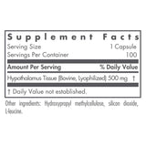 Nutricology Hypothalamus : capsules Vegicaps visibles, suggérant une intégration facile dans la routine.