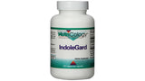 Capsules Nutricology IndoleGard dans une bouteille, équilibre hormonal potentiel.
