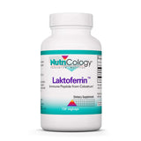 Nutricology Lactoferrine – bouteille avec gélules végétales, soutien potentiel du fer et de l’immunité