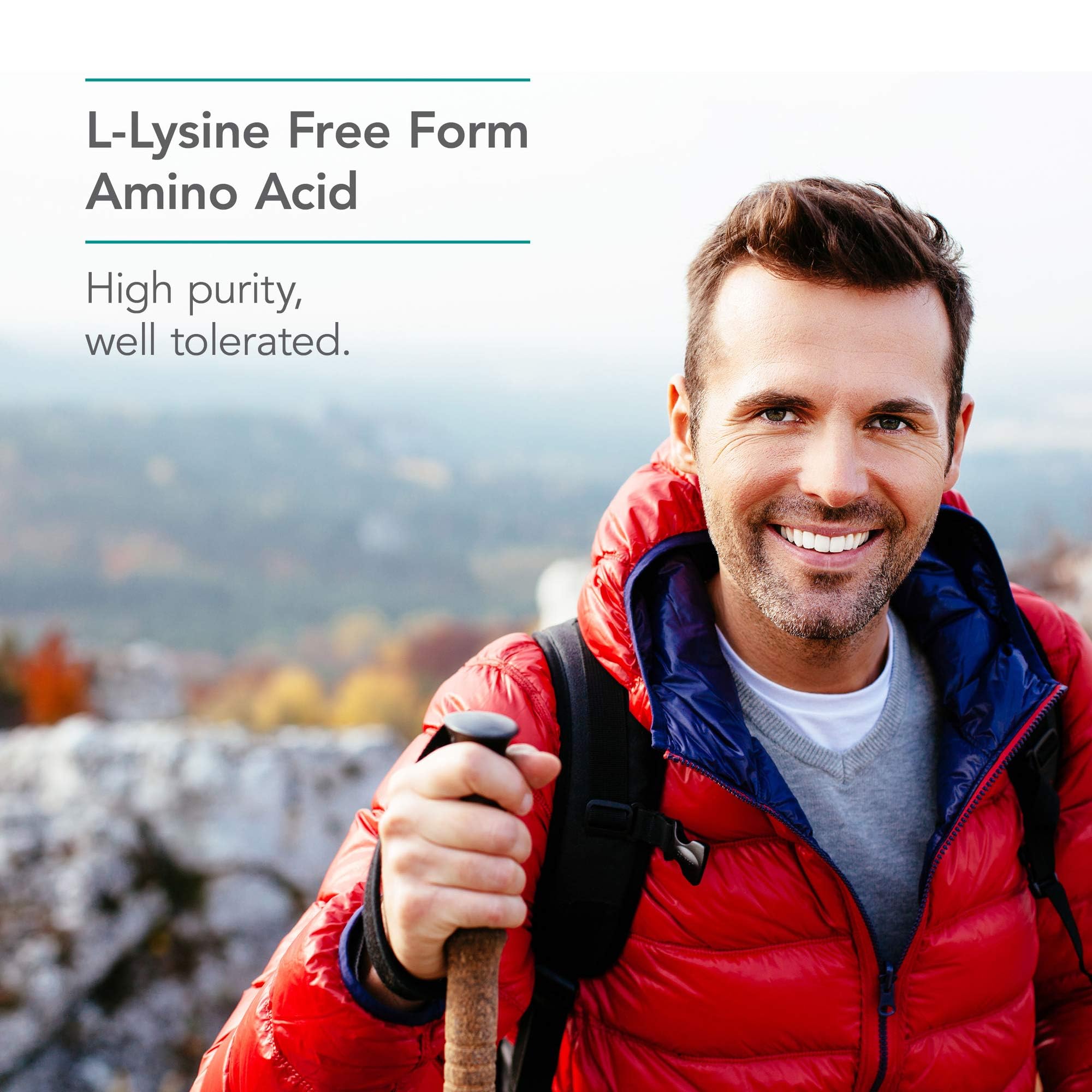 Nutricology L-Lysine dose: prise entre repas recommandée