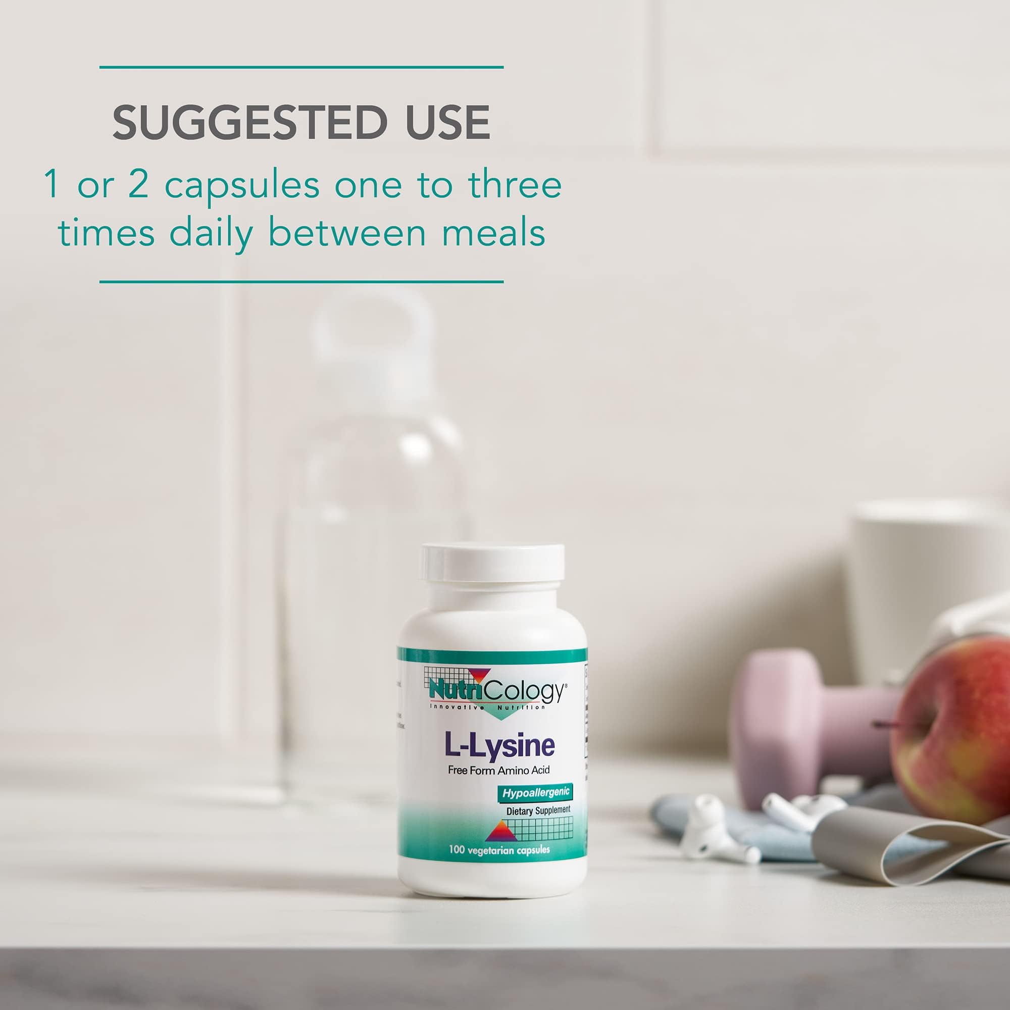 Nutricology L-Lysine usage quotidien: intégration simple dans la routine