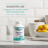 Nutricology Magnésium Citrate – capsules hypoallergéniques et sûres.