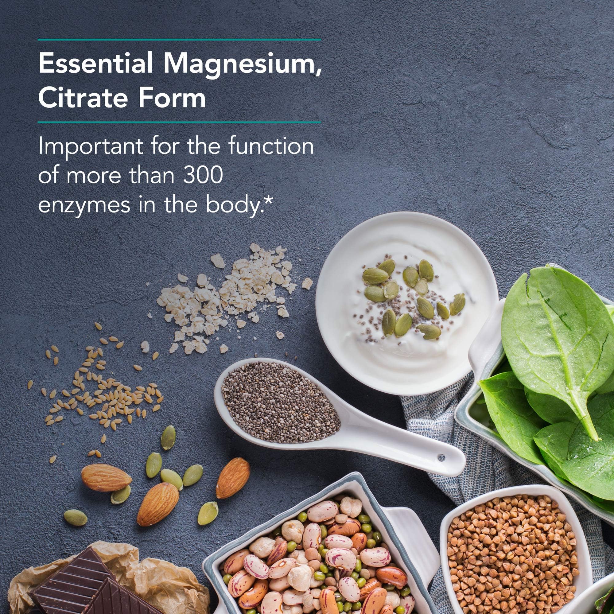Nutricology Magnésium citrate – prise entre les repas pour favoriser l'absorption.