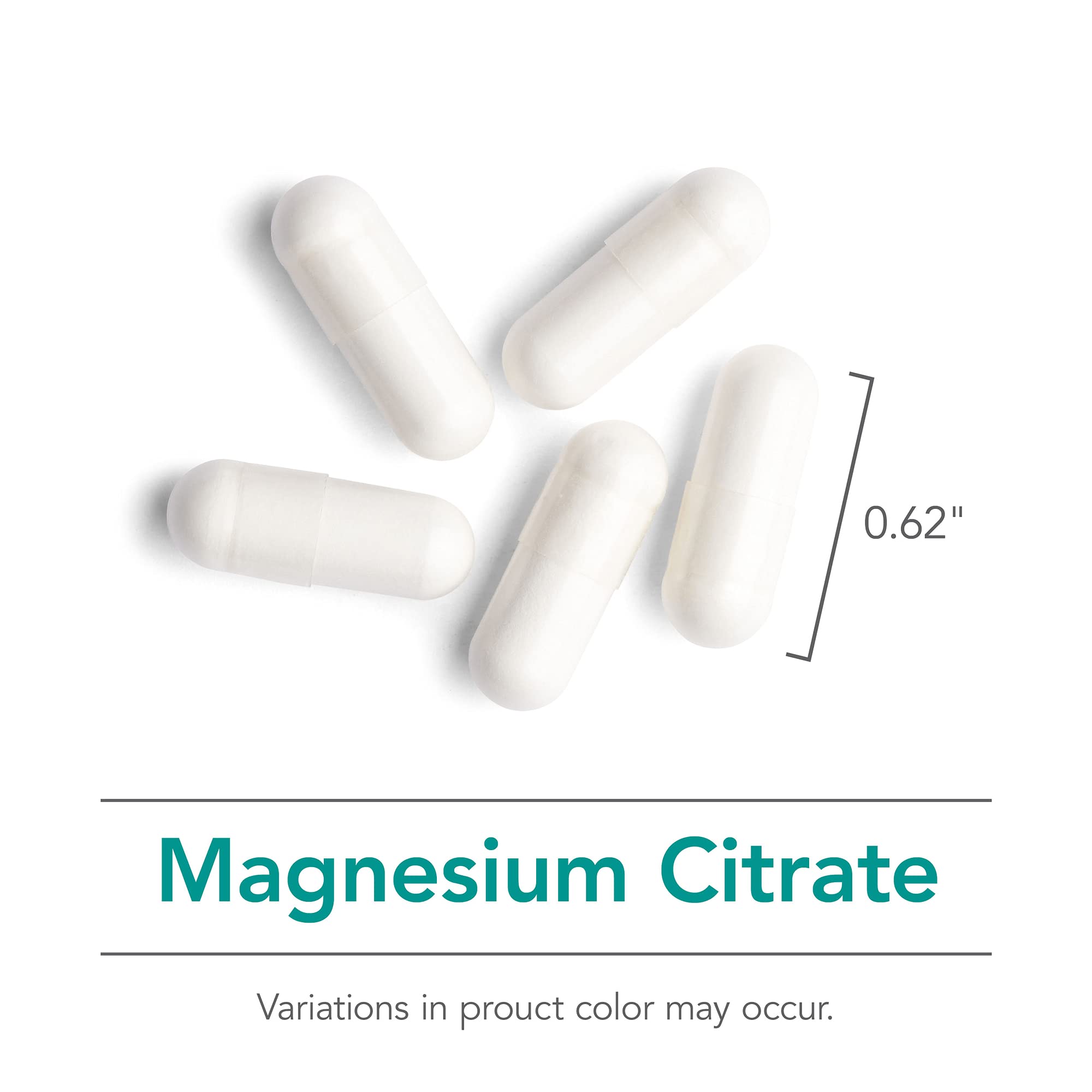 Allergy Research Group Magnésium Citrate – formule sans gluten.
