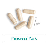 Nutricology Pancreas Natural Glandular – procédé de lyophilisation préservant enzymes et nutriments.