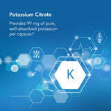 Nutricology Potassium Citrate – boîte emballage avant, présentation soignée et pureté garantie