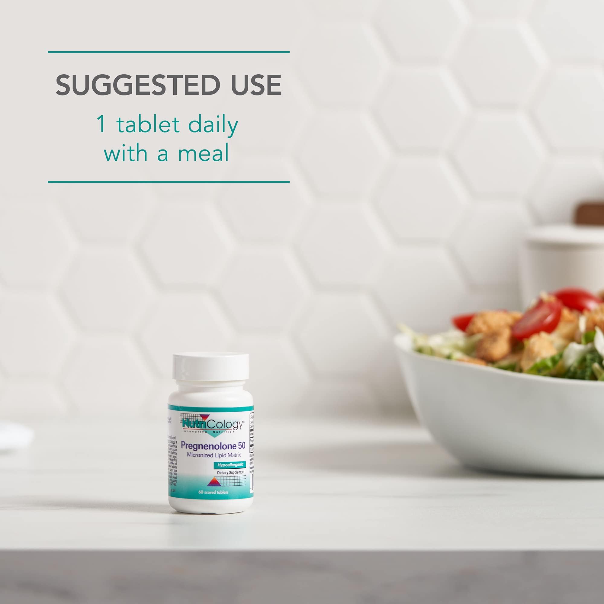Nutricology Pregnenolone — hypoallégénique, pensé pour les routines durables