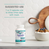 Nutricology Quercetine Bioflavonoïdes – mode d'emploi quotidien: prise avec repas