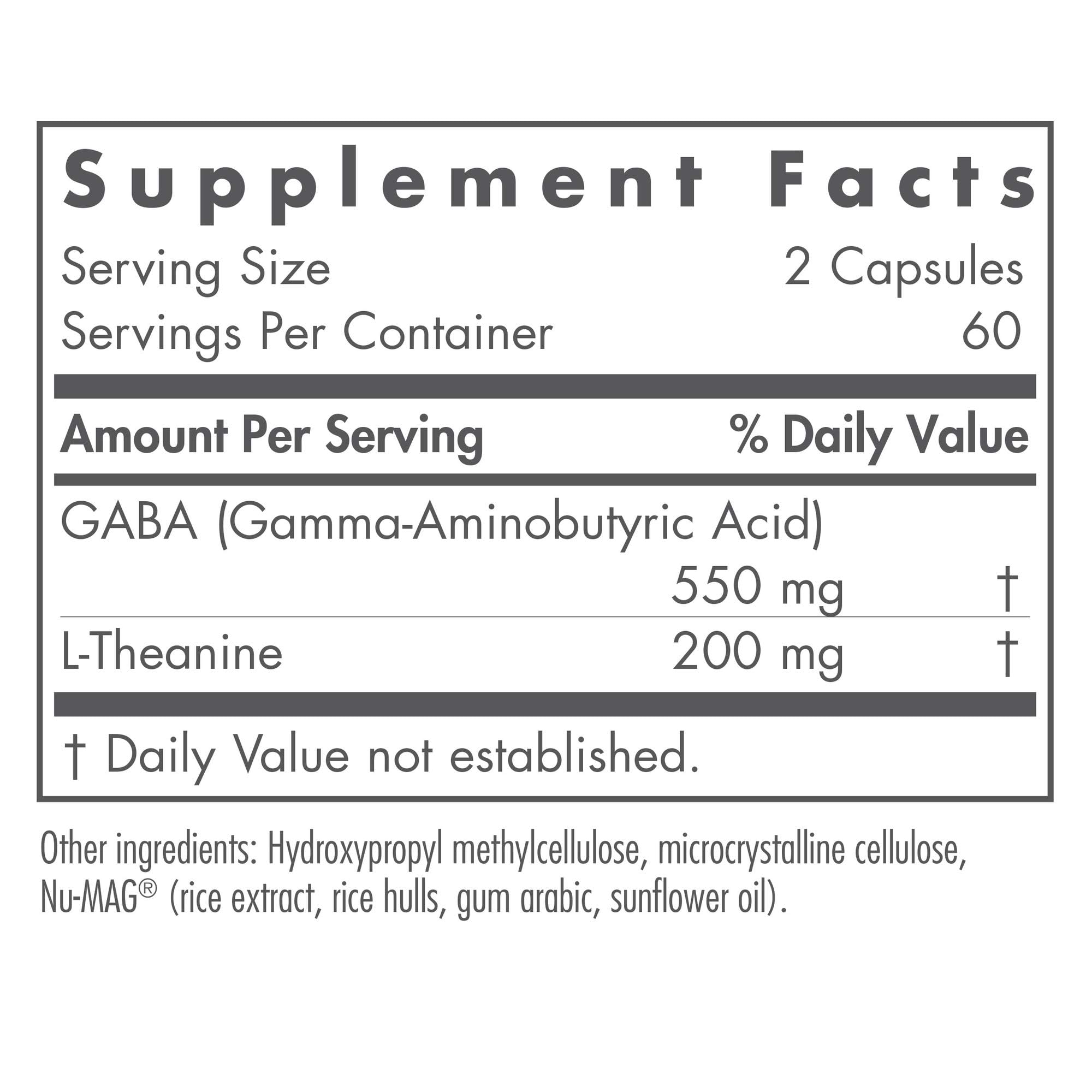 Nutricology ZenMind, capsules en gros plan, gélules riches en GABA et L-Theanine.