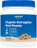 Nutricost Astragalus Poudre en bouteille, poudre pure prête à être mélangée dans boissons quotidiennes