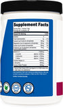 Nutricost BCAA Active – étiquette sans gluten et sans OGM